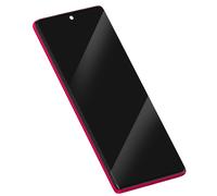 Écran Complet Original pour Edge 50 Fusion avec Vitre et Châssis, Rose