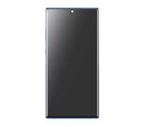 Écran Complet Original pour Galaxy Note 10 Plus Dalle LCD avec Châssis et Vitre Noir