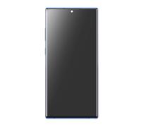Écran Complet Original pour Galaxy Note 10 Plus Dalle LCD avec Châssis et Vitre Noir