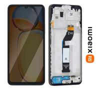 Écran Complet Original Redmi 13C 4G / Poco C65 LCD avec Tactile et Châssis Xiaomi Noir