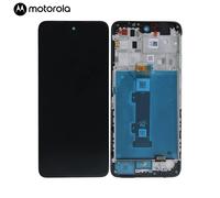 Ecran Complet Origine Motorola Moto-E32s Coloris Noir Avec Chassis