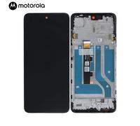 Ecran Complet Origine Motorola Moto-Edge 20 Lite Coloris Noir Avec Chassis