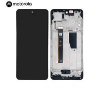 Ecran Complet Origine Motorola Moto-G84(5g) Coloris Noir Avec Chassis