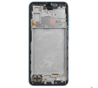 Écran Complet pour Galaxy A17 4G Dalle LCD TFT avec Châssis Montage Facile Bleu clair