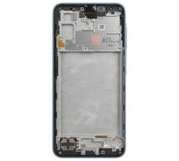 Écran Complet pour Galaxy A17 4G Dalle LCD TFT avec Châssis Montage Facile Bleu clair
