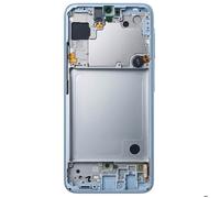 Écran Complet pour Galaxy A17 5G Dalle LCD TFT avec Châssis Montage Facile Bleu clair