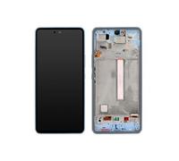 Écran Complet pour Samsung Galaxy A53 5G avec Vitre Tactile et Châssis Bleu