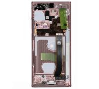 Écran Complet pour Galaxy Note 20 Ultra AMOLED avec Châssis Service Pack, Rose