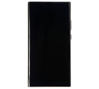 Clappio Écran Complet pour Galaxy Note 20 Ultra Dalle Soft OLED avec Châssis