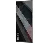Ecran Complet pour Galaxy S22 Ultra Dalle Soft OLED avec Châssis Intégré Gris