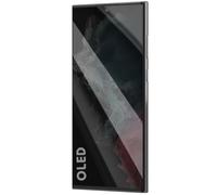 Écran Complet pour Galaxy S22 Ultra Dalle Soft OLED avec Châssis Intégré Noir