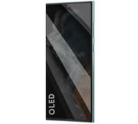 Écran Complet pour Galaxy S22 Ultra Dalle Soft OLED avec Châssis Intégré Vert