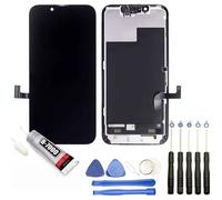 Ecran complet pour Iphone 13 Mini taille 5.4"" vitre tactile + écran LCD + Kit outils + Colle B7000 Offerte