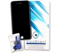 Ecran complet pour iPhone 7 noir téléphone portable vitre tactile + ecran LCD sur chassis + outils - Visiodirect -