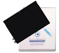 Visiodirect® Ecran Complet Pour Microsoft Surface Pro 4 1724 12.3" Tablette Noire Vitre Tactile + Écran Lcd