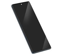 Écran Complet pour Motorola Edge 50 Fusion avec Vitre et Châssis Préassemblés Bleu
