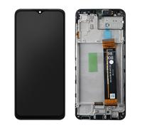 Écran Complet Officiel pour Samsung Galaxy A23 5G Vitre Tactile et Châssis Noir
