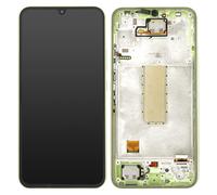 Écran Complet pour Samsung Galaxy A34 5G Vitre Tactile et Châssis Samsung Vert citron