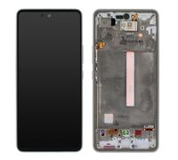 Écran Complet pour Samsung Galaxy A53 5G avec Vitre Tactile et Châssis Samsung Blanc