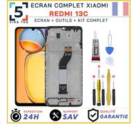 Ecran Complet pour XIAOMI Redmi 13C / 23106RN0DA, 23108RN04Y, 2311DRN14I +Kit