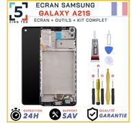 Ecran Complet remplacement pour Samsung Galaxy A21S A217 SM-A217F avec Kit