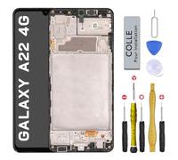 Ecran Complet Remplacement pour Samsung Galaxy A22 4G SM-A225F avec Kit