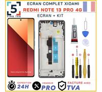 Ecran Complet Remplacement Xiaomi Redmi Note 13 Pro 4G - 23117RA68G, 2312FPCA6G