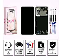 Ecran Complet Samsung Galaxy S21 Plus G996b G996f 5g Oled Vitre Tactile Chassis - Oled / Noir / Avec Kit Outils