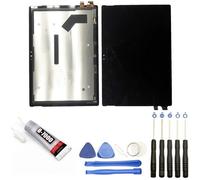 Ecran complet: Vitre+LCD compatible avec Microsoft Surface Pro 4 1724 Taille 12.3"" NOIR + Kit outils + Colle B7000 Offerte
