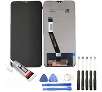 Ecran complet:Vitre tactile+ecran LCD compatible avec Xiaomi Redmi 9 6.53"" M2004J19G,M2004J19C gris+Kit outils+Colle B7000 Offerte