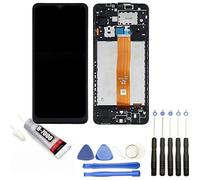 Ecran Complet: Vitre tactile + Ecran LCD sur chassis pour Samsung Galaxy A12 SM-A125F 6.5"" + Kit outils + Colle B7000 Offerte