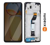 Écran Complet Original Redmi 13C 4G / Poco C65 LCD avec Tactile et Châssis Noir