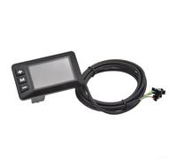 Écran couleur E-LCD 24 V 36 V 48 V, boîtier ABS, interface SM 5 broches et câble lumineux 2 broches, contrôleur compatible protocole n°2 requis, compatible avec