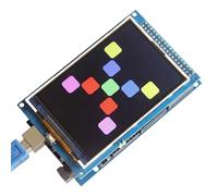 Écran couleur TFT LCD 3,5" pour Arduino Mega, Mega 2560, Due, cartes WiFi Giga R1, interface parallèle 16 bits, couleurs 65K, résolution HD 320 x 480, pilote ILI9486, tutoriels fournis
