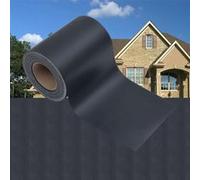 Ecran d intimité de jardin PVC 35x0,19 m Gris foncé mat