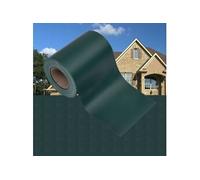 Écran d intimité de jardin PVC 35x0,19 m Vert mat Vert G