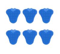 Écran d ' urinoir bleu facile à utiliser, Triangle antiéclaboussures, protection contre les éclaboussures, anti-obstruction, filtre d ' urinoir désodorisant, toilettes publiques, tampon désodorisant