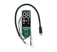 Écran d'affichage compatible avec Ninebot F30 et scooters électriques, tableau de bord connecté sans fil, avec surveillance de la vitesse et de la batterie, pour une utilisation en extérieur (vert)