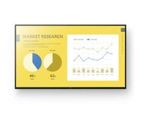 Écran d'affichage dynamique Sony BRAVIA FW-43EZ20L 43 pouces 16:9 cadre fin noir