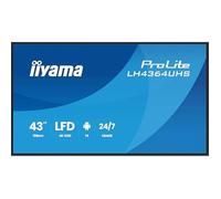 Écran d'affichage numérique - IIYAMA - Prolite LH4364UHS-B1AG - 4K UHD - 43 pouces - Android 14 OS