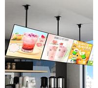 Écran d'affichage publicitaire LED pour tableaux de menu numériques dans les restaurants, cafés et magasins