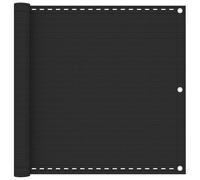 vidaXL Balkonscherm 120x600 cm HDPE antracietkleurig310847 Anthracite G