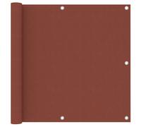 vidaXL Balkonscherm 90x300 cm oxford stof terracotta134976 G