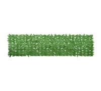 vidaXL Balkonscherm met groene bladeren 300x75 cm315495 Vert G
