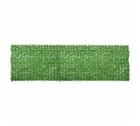 Écran de balcon avec feuilles vert 600x150 cm