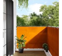 Ecran de Balcon Bleu 75x600 cm Tissu Oxford Brise-vue Brise-vent Jardin vidaXL