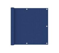 vidaXL Écran de balcon 90x300 cm Tissu Oxford Imperméable Protection UV Bleu