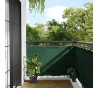 Vidaxl Écran De Balcon Vert Foncé 75x800 Cm 100% Polyester Oxford