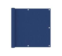 Vidaxl Écran De Balcon Bleu 90x600 Cm Tissu Oxford Bleu