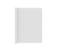 Vidaxl Écran De Balcon Blanc 120x300 Cm Pehd Blanc